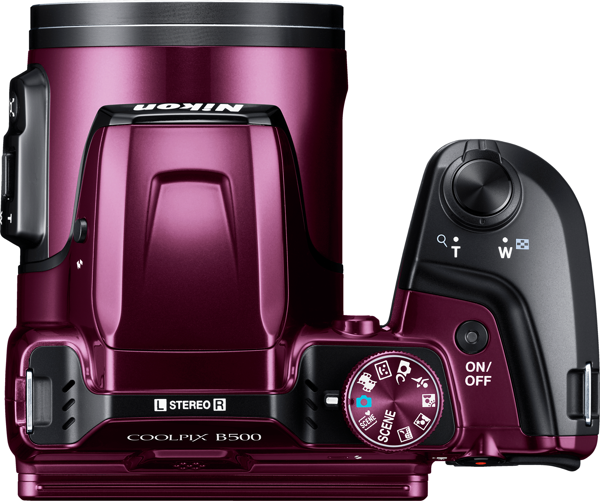 NIKON Coolpix B500 lila digitális fényképezőgép