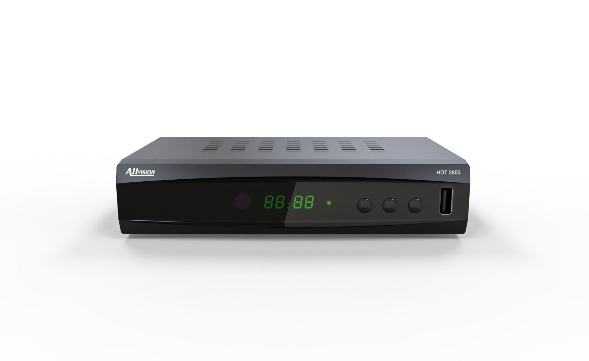 HD, DVB-T2 Schwarz) Receiver ALLVISION 2650 DVB-T2 HD HDT (HDTV,