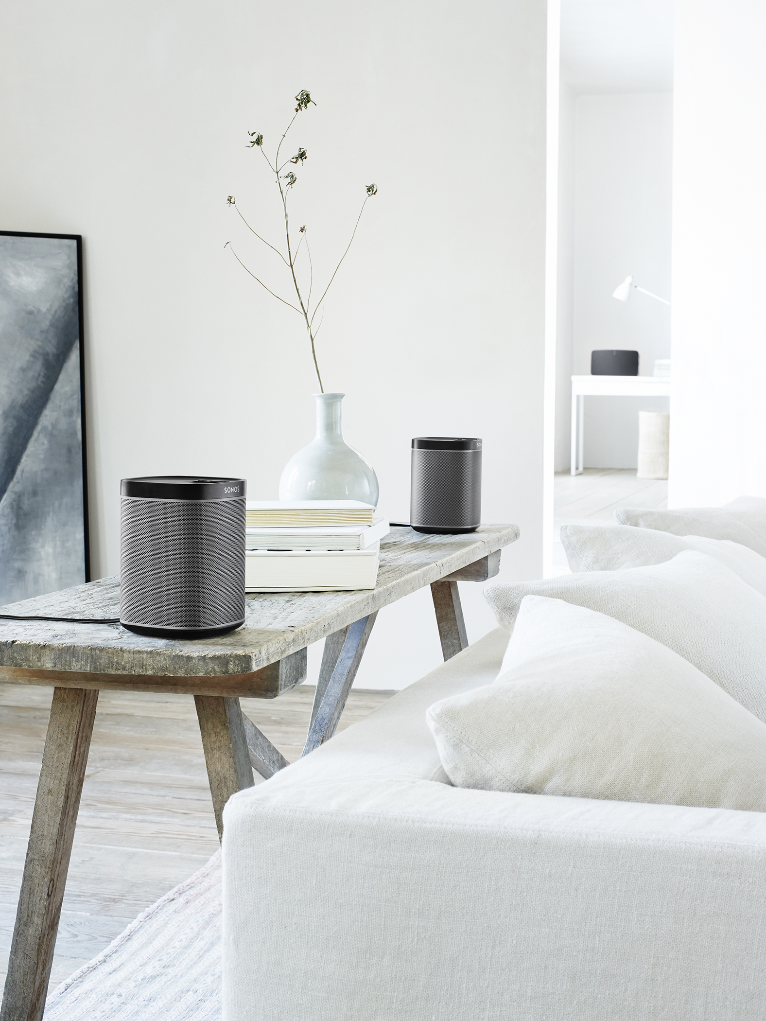 SONOS PLAY:1 Lautsprecher App-steuerbar, Schwarz