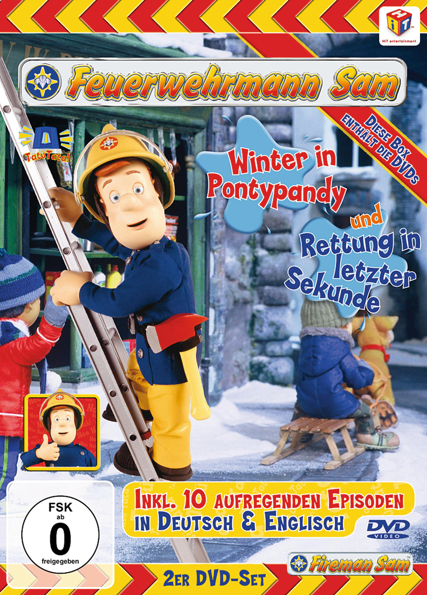 Feuerwehrmann Sam - Winter in Pontypandy / Rettung in letzer Sekunde DVD