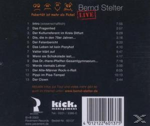 Bernd Stelter - Ist Als Pickel Mehr Pubertät (CD) 