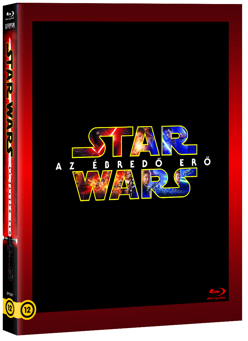 Star Wars - Az Ébredő Erő (fekete borítóval) (Blu-ray)