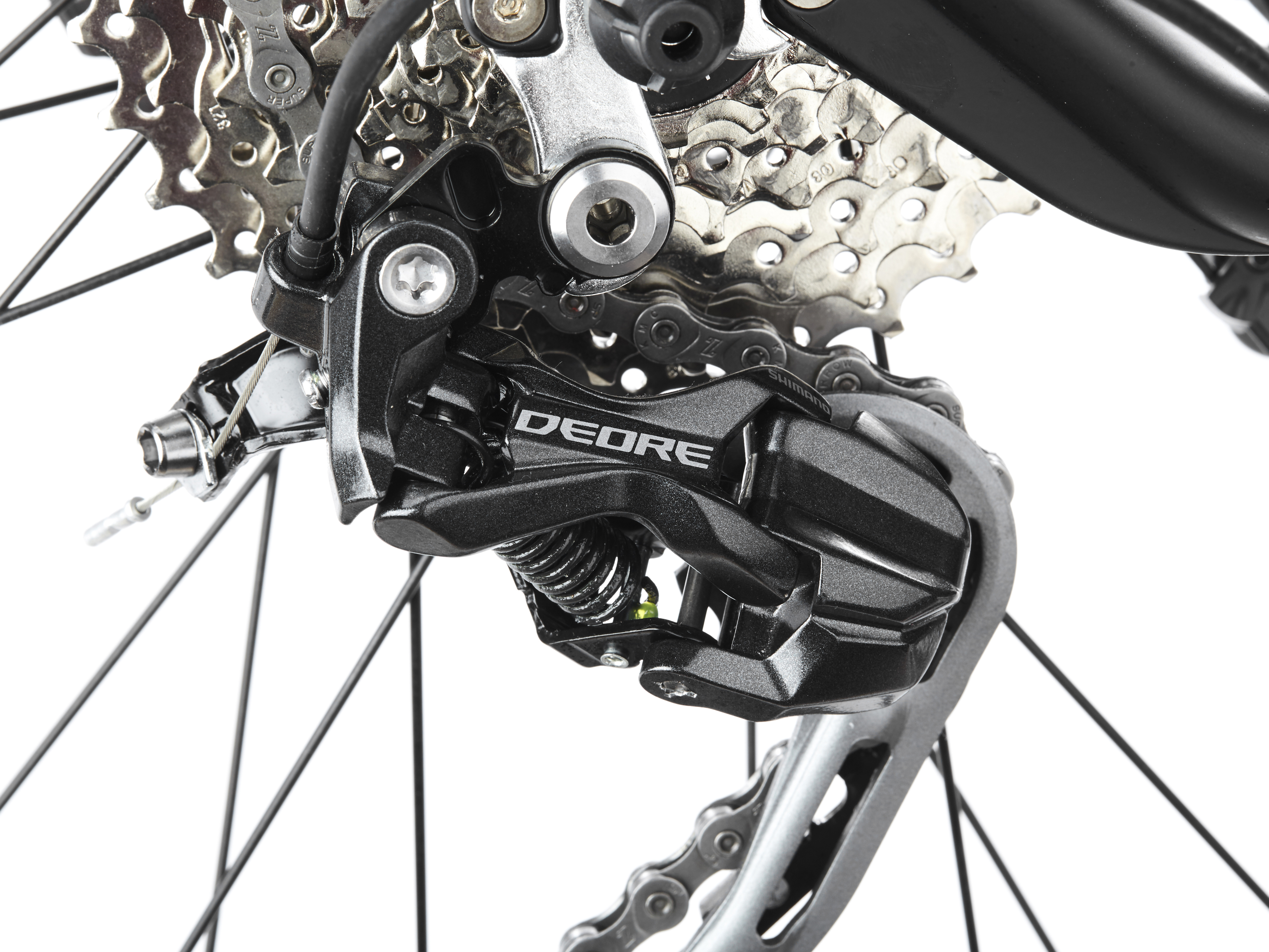 FISCHER Damen Trekking Proline EVO ETD 1607 Shimano 9-Gang Deore Trekkingrad (Laufradgröße: 28 Zoll, Damen-Rad, 504 Wh, Schwarz matt)