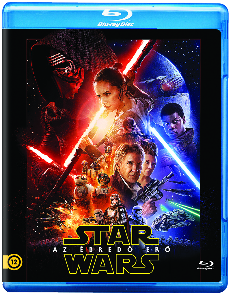 Star Wars - Az Ébredő Erő (fekete borítóval) (Blu-ray)