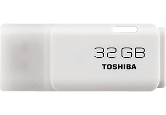 Pendrive 32GB - Toshiba TransMemory White, USB 2.0, blanco