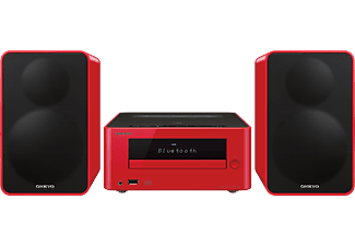 ONKYO CS-265 mini hifi, piros