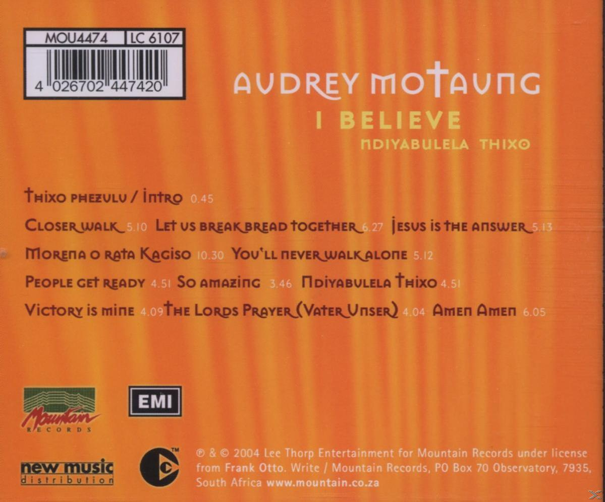 - - Believe Audrey Motaung I (CD)