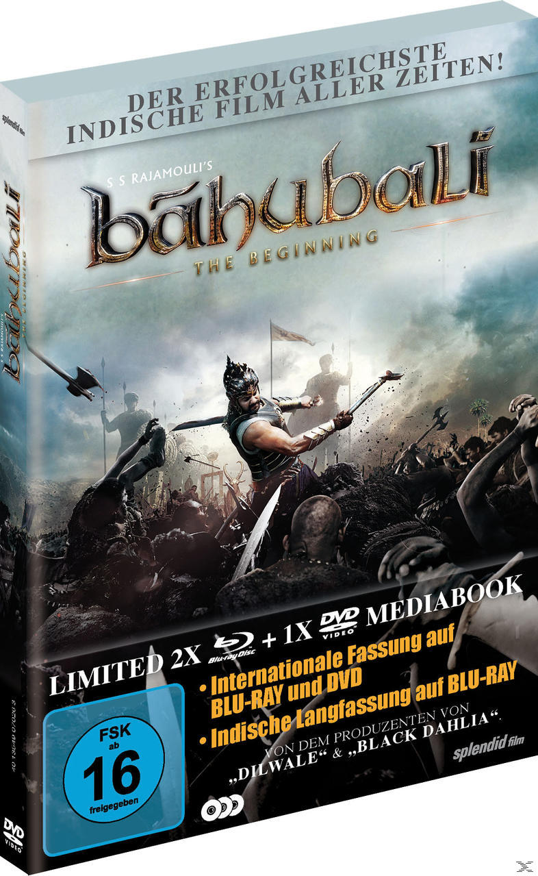 Bahubali - The Beginning (Limited Mediabook) Blu-ray + DVD