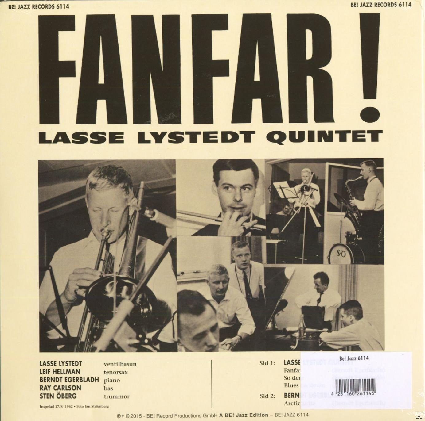 Lasse Lystedt (Vinyl) (10inch) Fanfar! - - Quintet