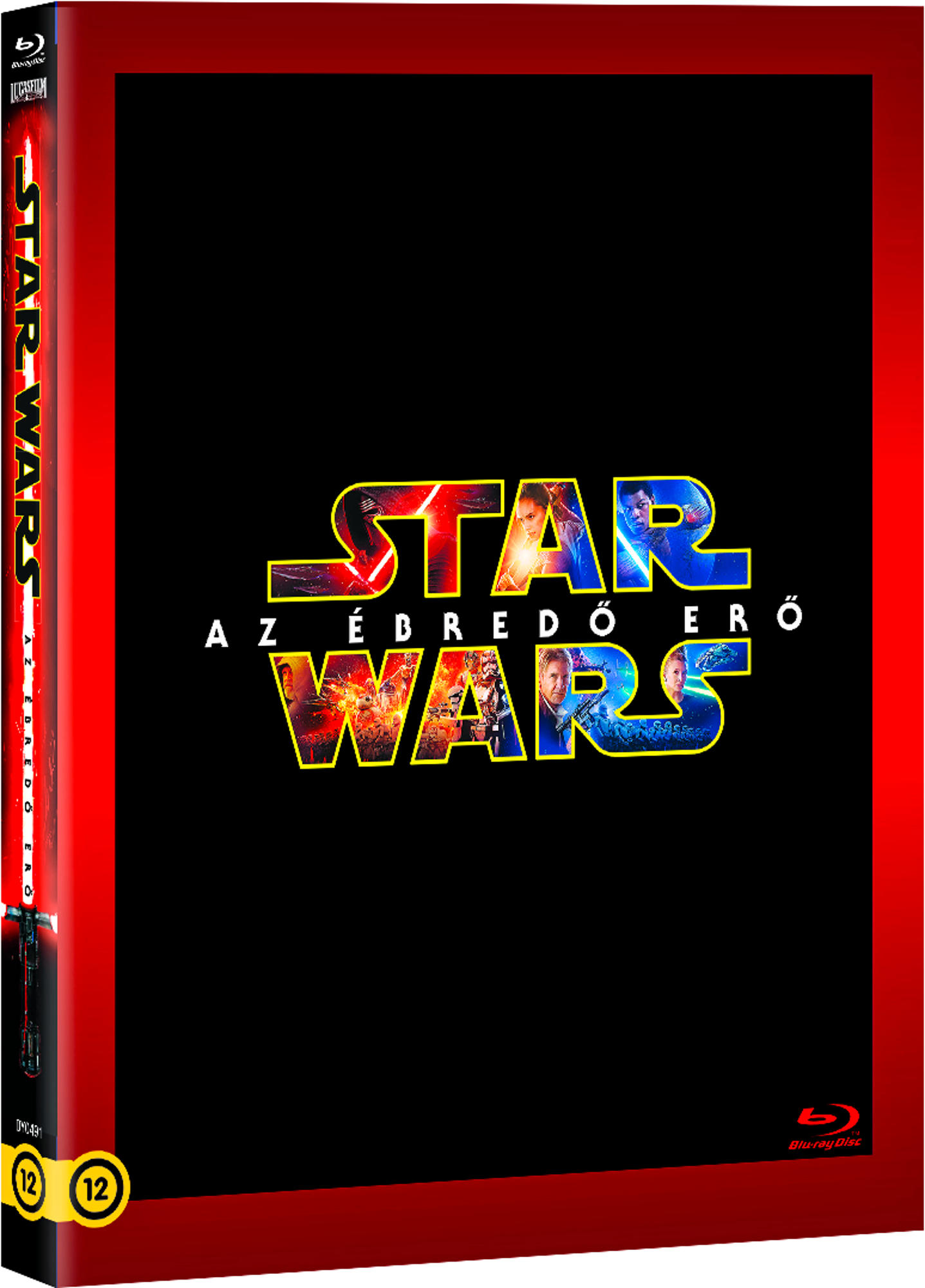 Star Wars - Az Ébredő Erő (fekete borítóval) (Blu-ray)