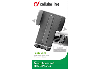 CELLULARLINE Handy Wing Araç İçi Telefon Tutucu Siyah_1