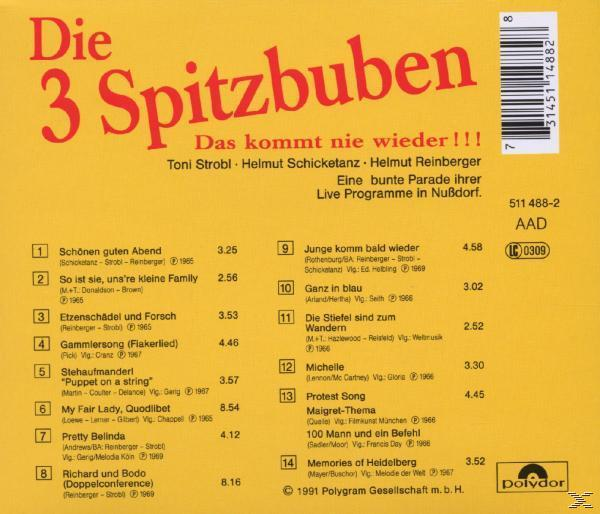 Spitzbuben Die 3 - Das Kommt Nie Wieder  - (CD)