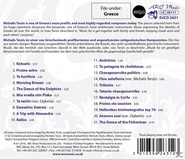 Terzis Michalis - The Art Of The Greek Bouzouki  - (CD)