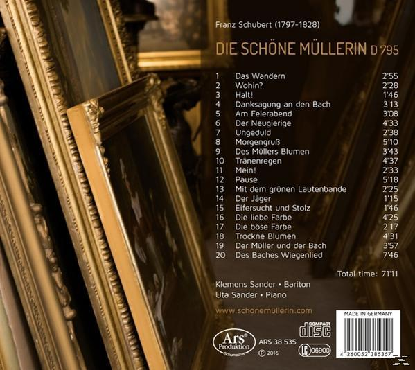 Uta Sander, Klemens Sander - Schubert: Die Schöne Müllerin D. 795  - (CD)