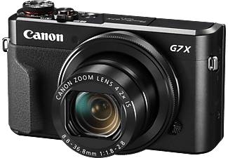 CANON PowerShot G7 X Mark II Digitalkamera Schwarz, 4.2fach opt. Zoom, Touchscreen-LCD (TFT), WLAN