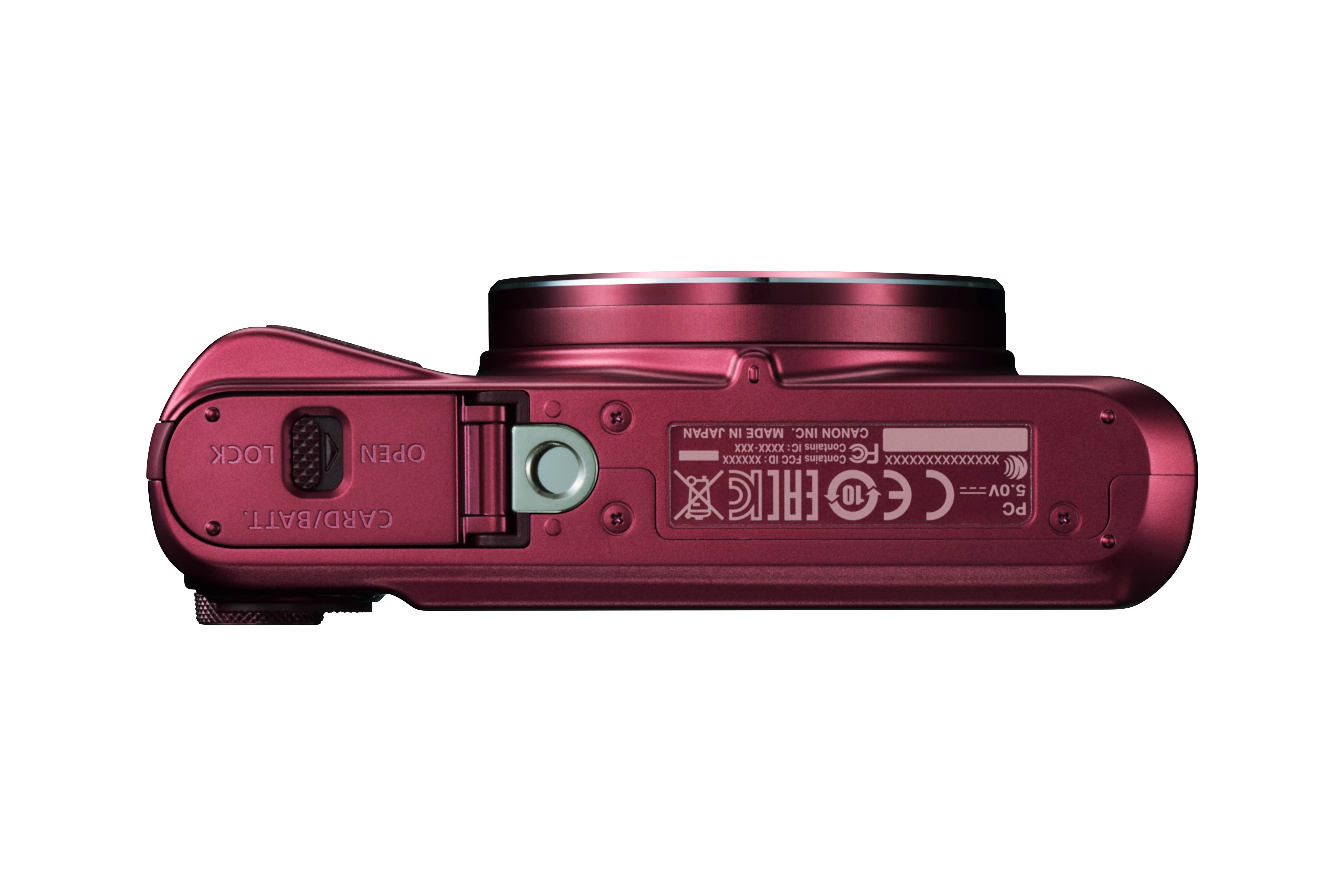 CANON PowerShot SX720 HS Kompaktkamera Rot, 40x opt. Zoom, sRGB Farbwiedergabe LCD, WLAN