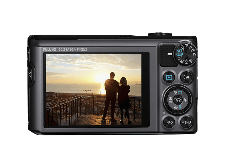 CANON PowerShot SX720 HS Kompaktkamera Schwarz, 40x opt. Zoom