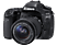 CANON EOS 80D+18-55MM/F3.5-5.6 IS STM - Spiegelreflexkamera Schwarz