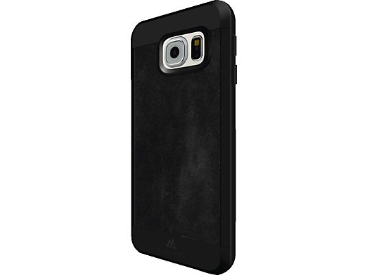 BLACK ROCK Cover "Material Case Suede", per Samsung Galaxy S7, nero - Custodia per smartphone (Adatto per modello: Samsung Galaxy S7)