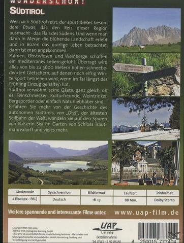 Wunderschön! - DVD Südtirol-Frühling in Bergen den