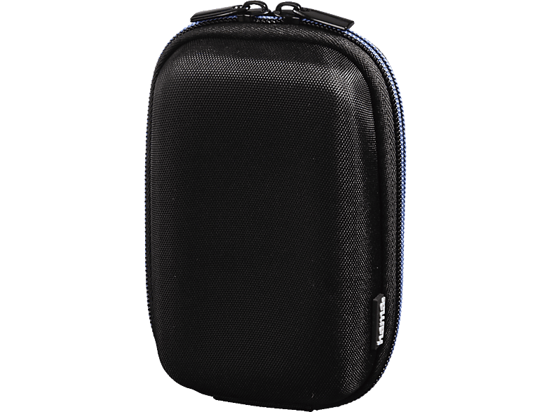 Hama 139835 Kameratasche "Hardcase Zip", 80 M, Schwarz/Blau
