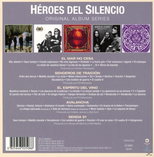 Heroes Del Silencio - Original Album Series  - (CD)