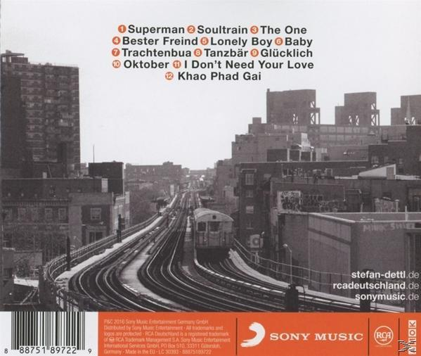 Stefan Dettl - Soultrain  - (CD)