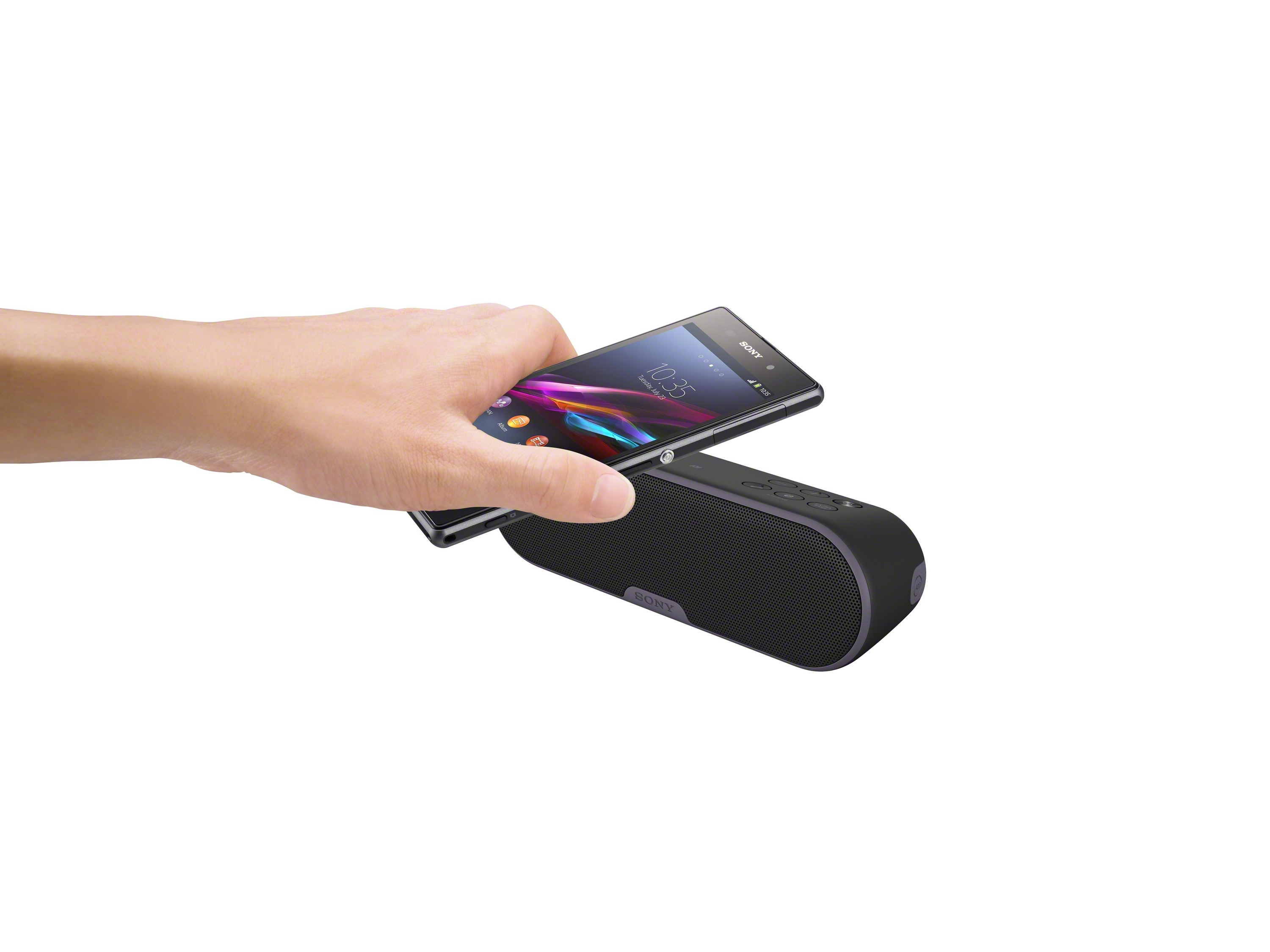 SONY SRS-XB2 Bluetooth Lautsprecher, Schwarz, Wasserfest