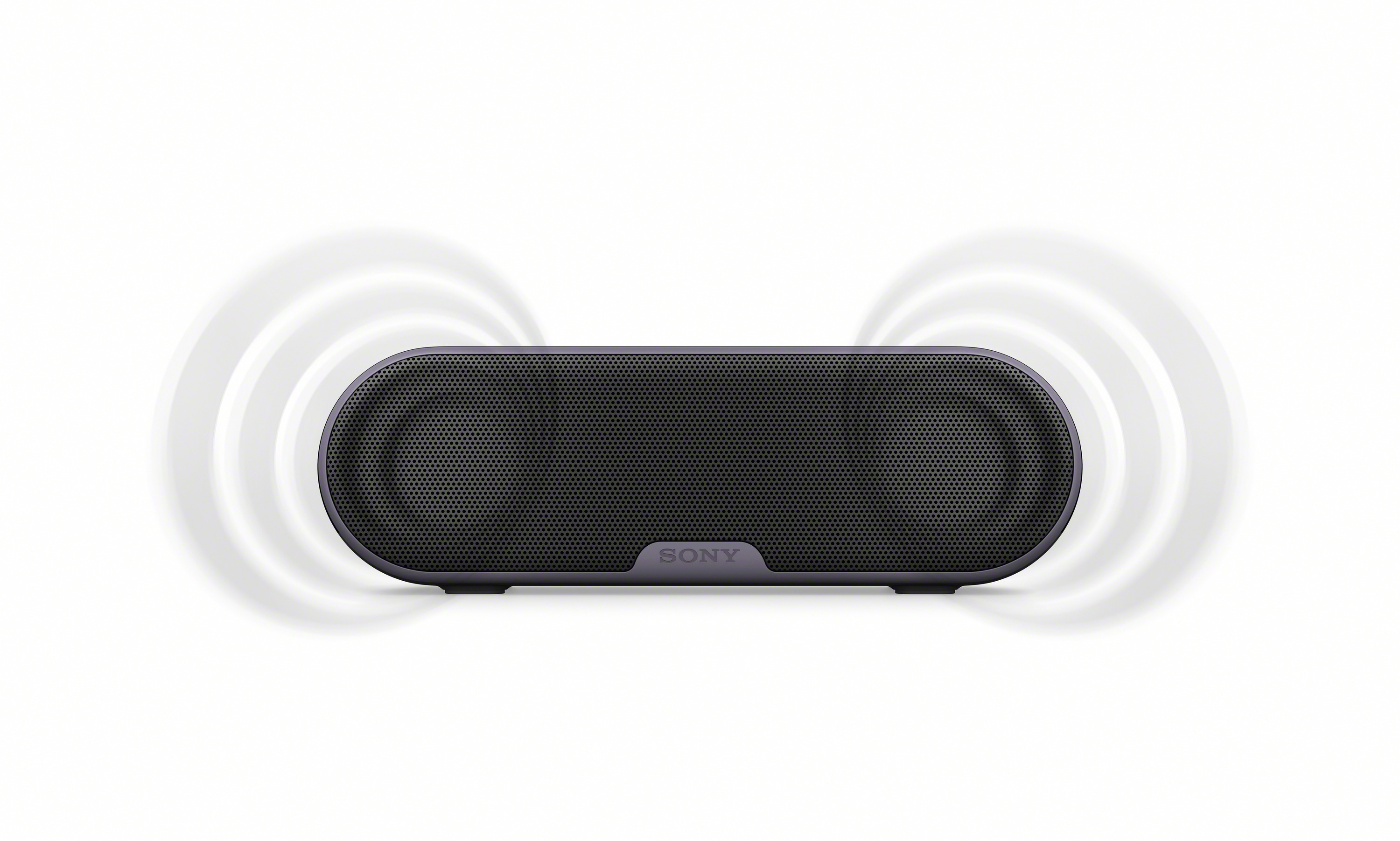 SONY SRS-XB2 Bluetooth Lautsprecher, Schwarz, Wasserfest
