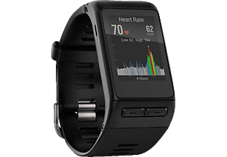 GARMIN GARMIN vívoactive HR, Taglio XL - Sport GPS Smartwatch con misuratore di frequenza cardiaca sul polso (Nero)