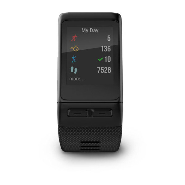 GARMIN Vivoactive HR Regular, Fitness Tracker, 137-195 mm, Schwarz