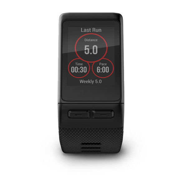 GARMIN Vivoactive HR Regular, Fitness Tracker, 137-195 mm, Schwarz