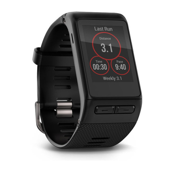 GARMIN Vivoactive HR Regular, Fitness Tracker, 137-195 mm, Schwarz
