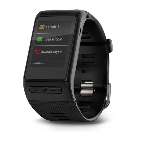 GARMIN Vivoactive HR Regular, Fitness Tracker, 137-195 mm, Schwarz