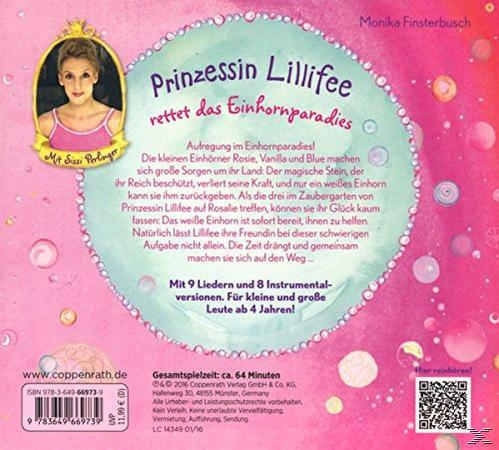 Prinzessin Lillifee rettet das Einhornparadies - (CD)