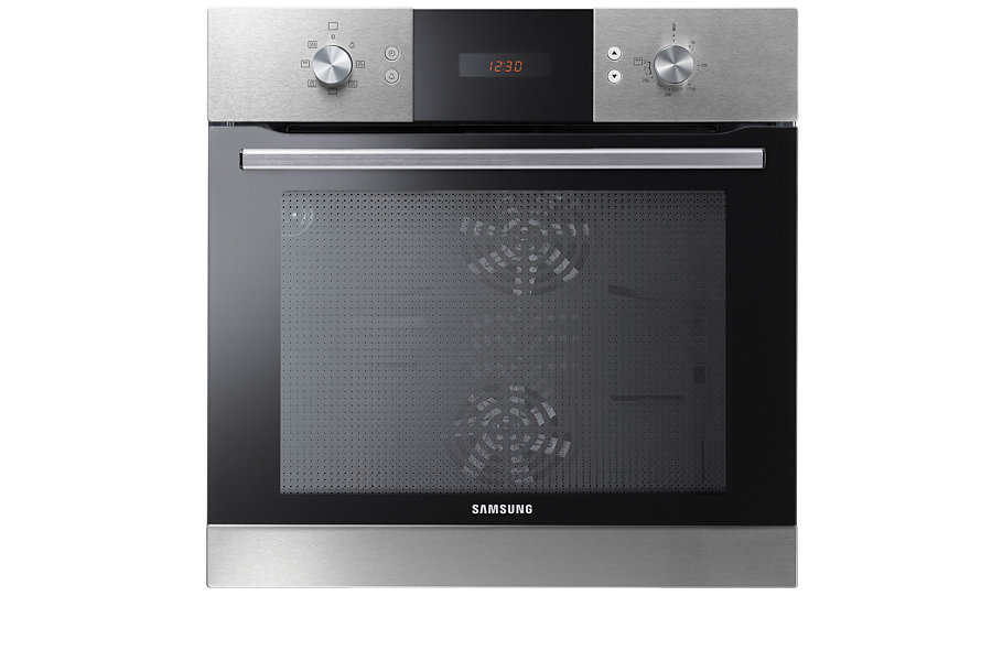 SAMSUNG NV70F3581LS (Spektrum: A+++ - D) A, Backofen (Einbaugerät, 70 l, 595 mm breit)