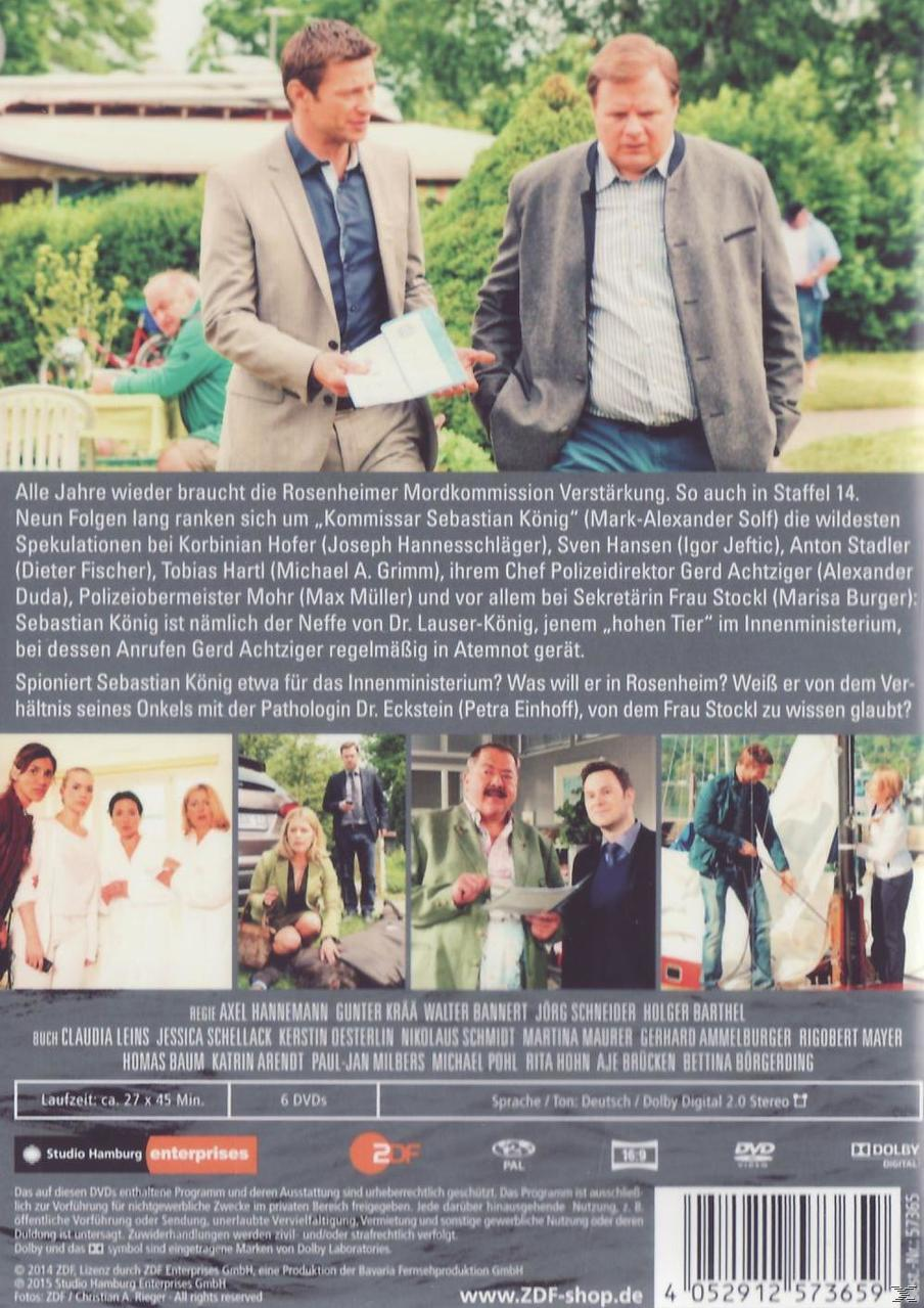 Die Rosenheim-Cops - Die komplette vierzehnte Staffel DVD