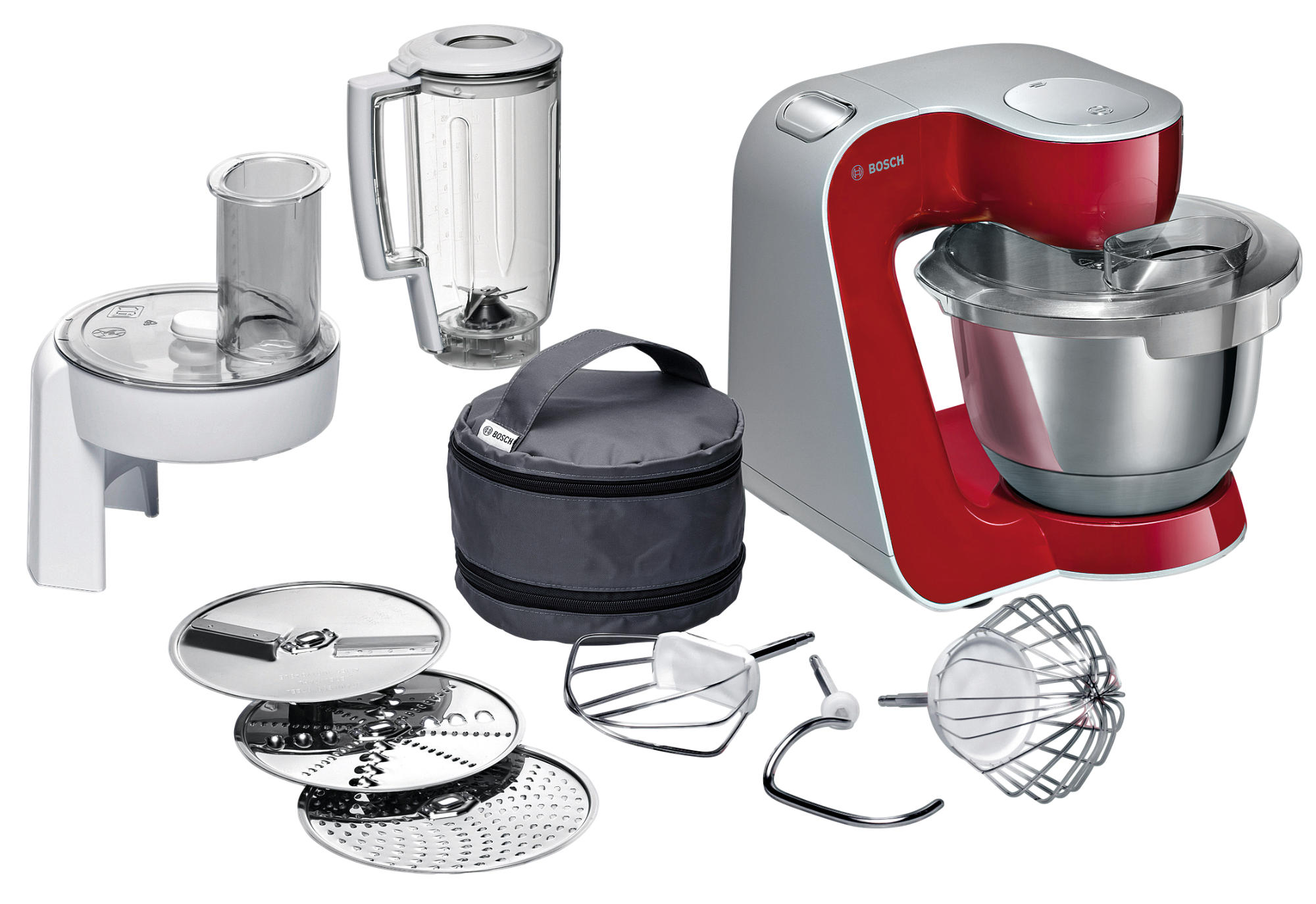 Robot De Cocina bosch mum58720 7 posiciones turbo 3.9l rojo plateado 1000w velocidades mum5 creationline potencia 1000 pulse color 5 3.9 3