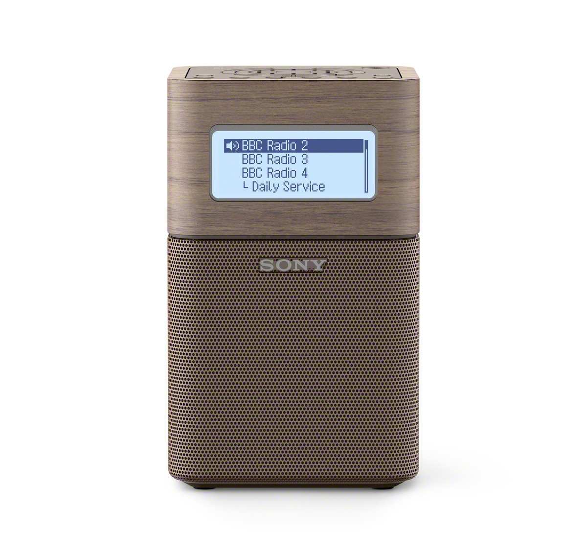 SONY XDR-V1BTD Digitalradio, Digital Radio, DAB+, DAB, Braun