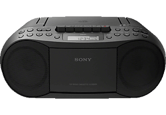 SONY CFD-S70 - Radiorecorder (FM, Schwarz)
