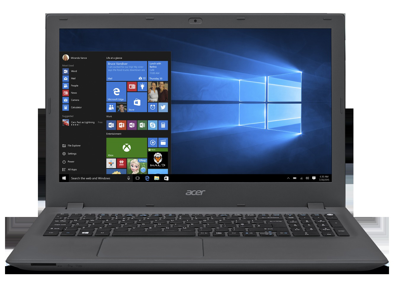 ACER Aspire E 15 (E5-573G-590F) - 15,6 Zoll - Intel® Core™ i5 i5-4210U - 8 GB - Windows 10 Home (64 Bit)