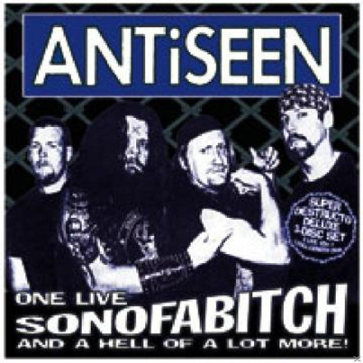 Hell - Antiseen (CD) A Lot A One Of More - Live Sonofabitch...And