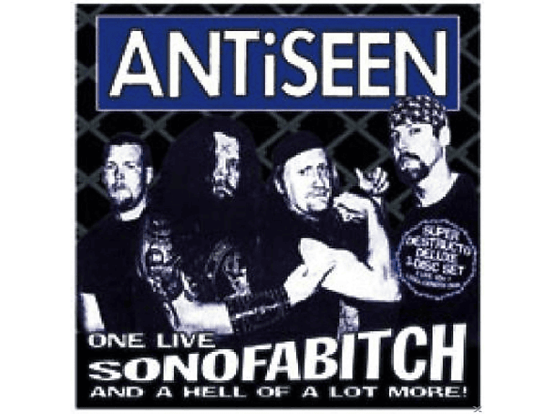 Hell - Antiseen (CD) A Lot A One Of More - Live Sonofabitch...And