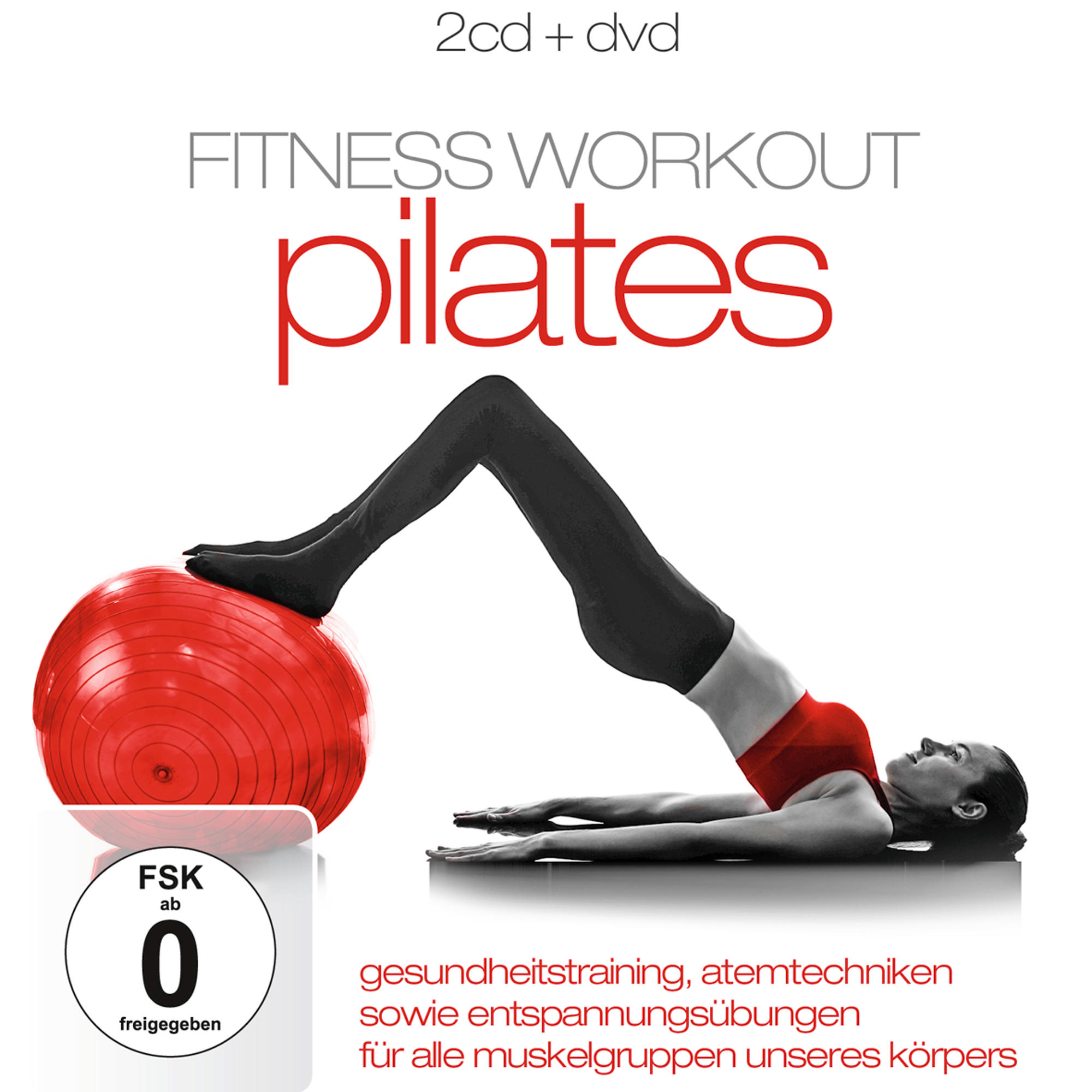 VARIOUS - Fitness Workout Pilates  - (CD + DVD)