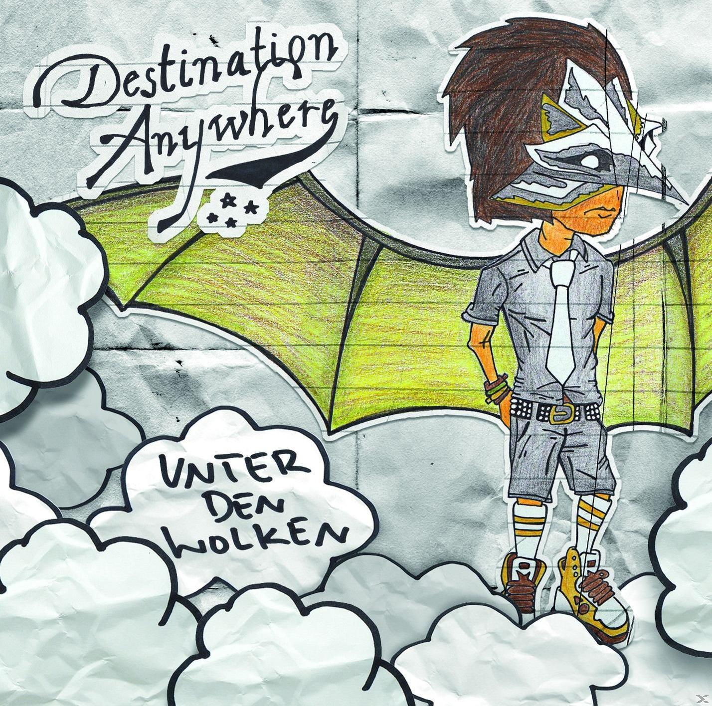 Destination Anywhere - (CD) Den Wolken Unter 