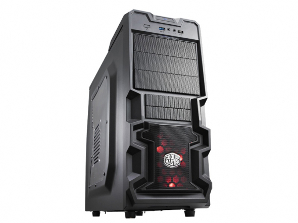 COOLER MASTER Elite K380 - Midi Tower - RC-K380-KWN1  PC-Gehäuse, Schwarz