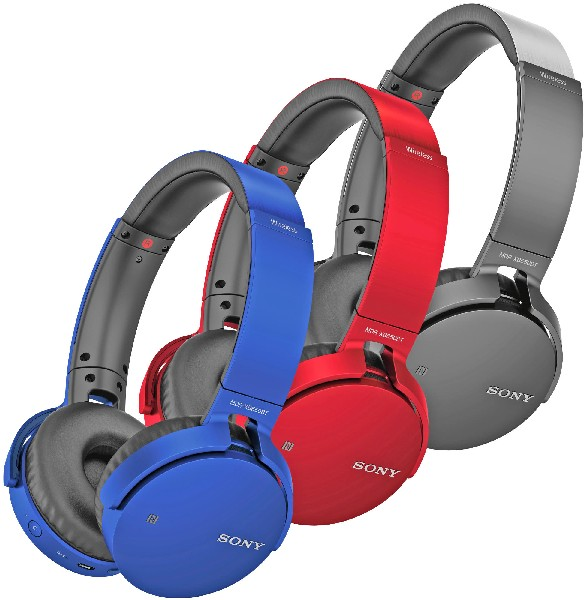 Słuchawki SONY MDR-XB650BT Niebieski