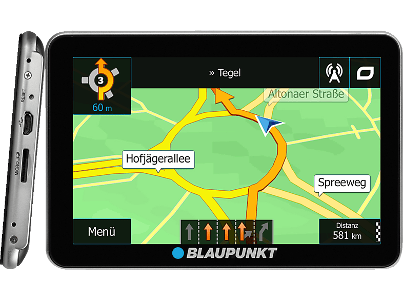 blaupunkt travelpilot 53 ce lmu pkw fußgänger fahrrad zentraleuropa