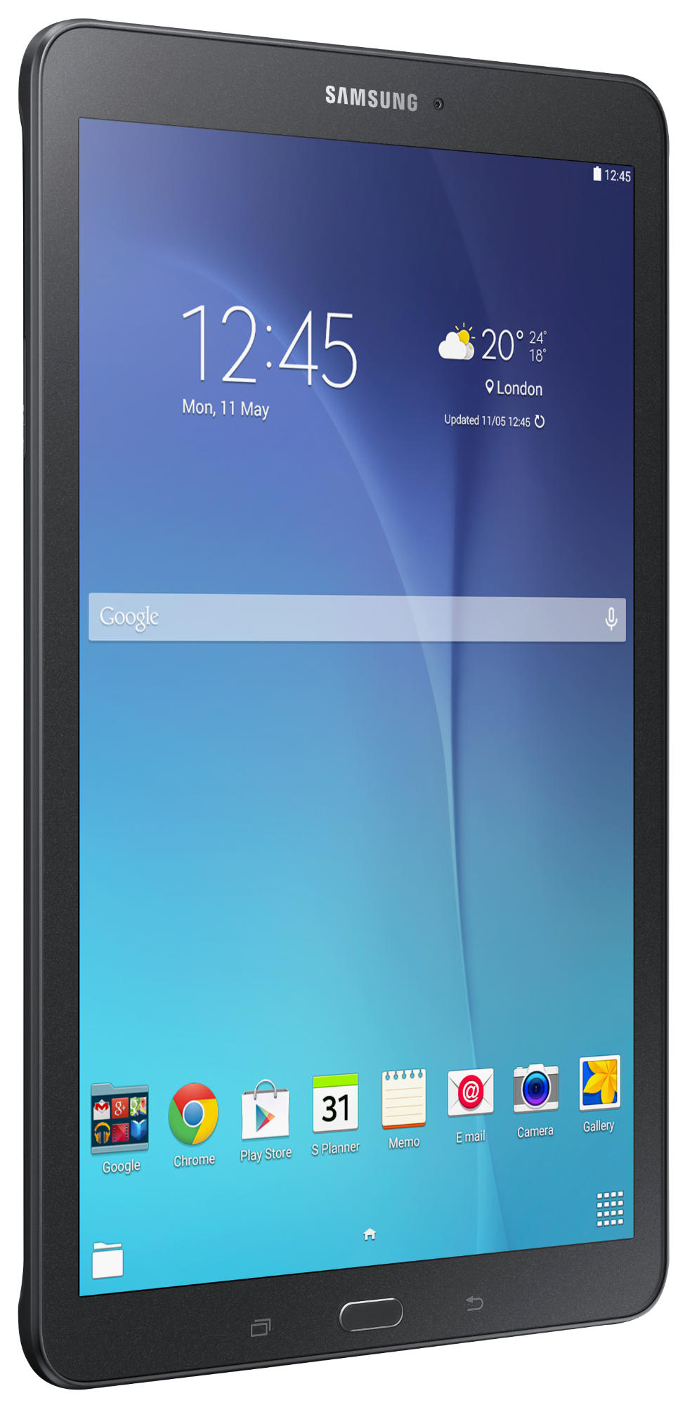 SAMSUNG GALAXY TAB E, Tablet, 8 GB, 9,6 Zoll, Schwarz