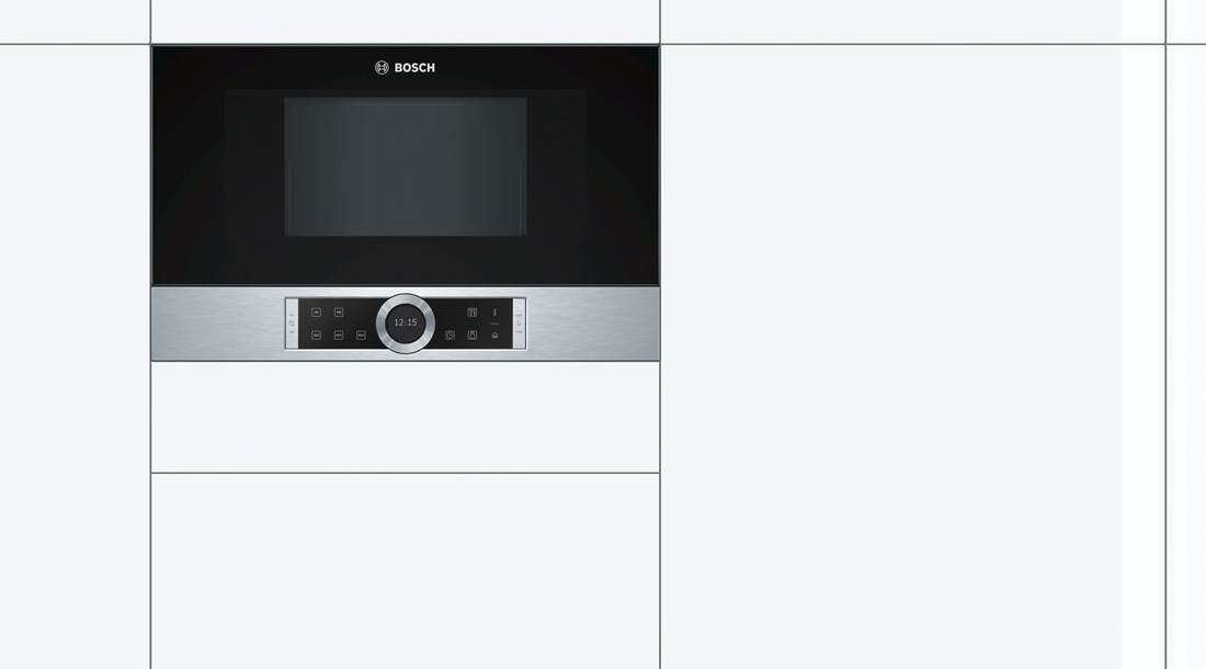 BOSCH BFL634GS1 Serie8 Beépíthető mikrohullámú sütő